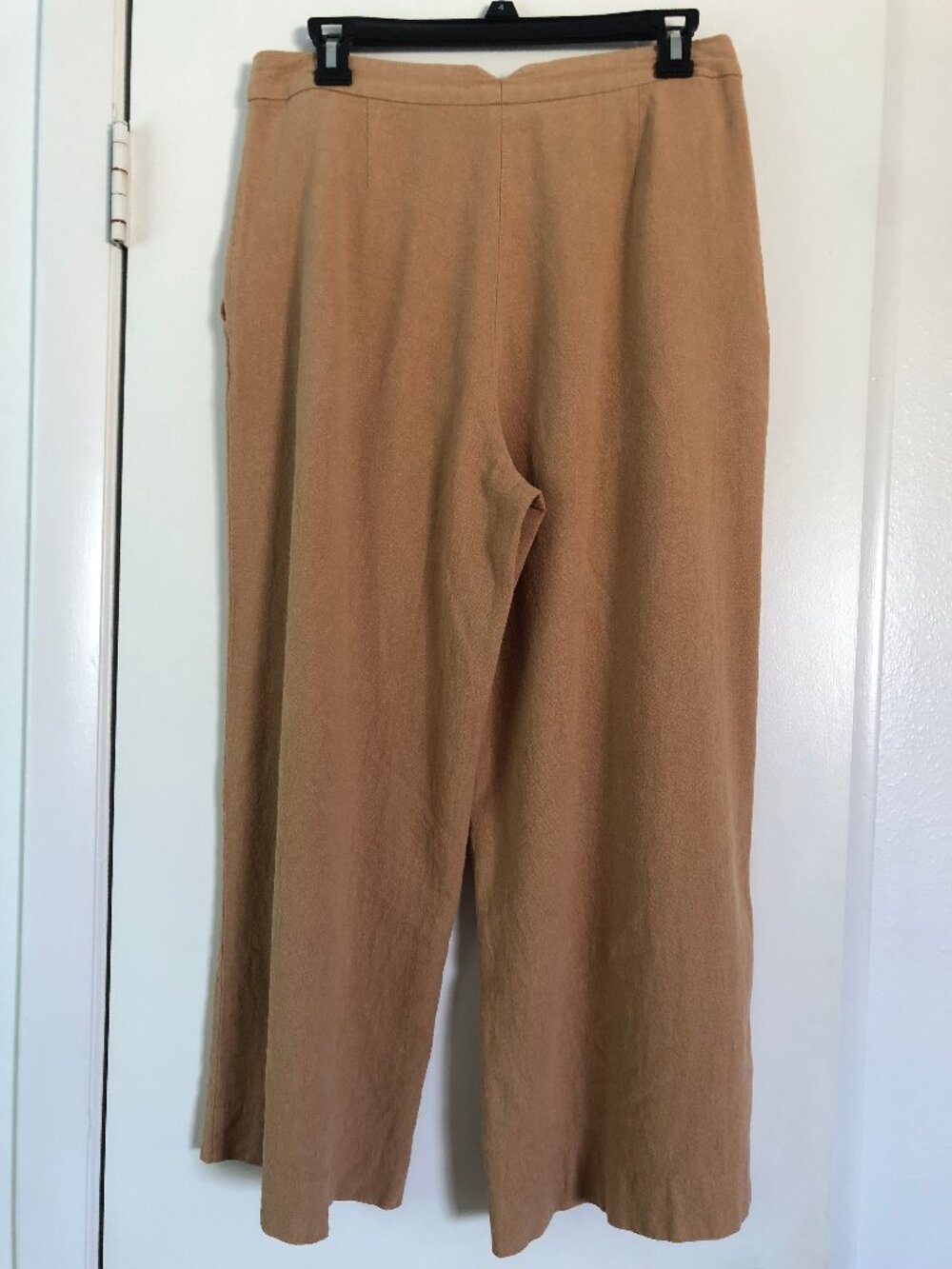 Worthington Cropped Wide Leg Mustard Pants - Size 6 - Picture 10 of 10